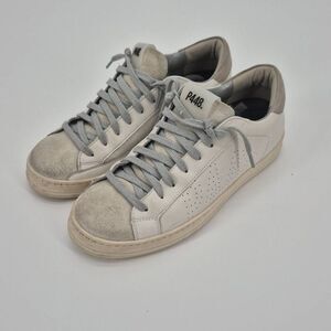 P448 Women's Leather Sneakers Size US 8.5/ EU 39